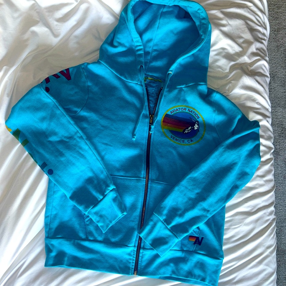 Aviator Nation Zip up Hoodie